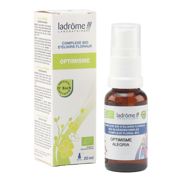 Ladrome complexe d'elixirs floraux bio optimisme