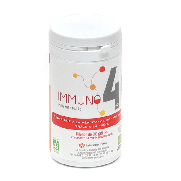 Immuno 4 gélules défenses immunitaires