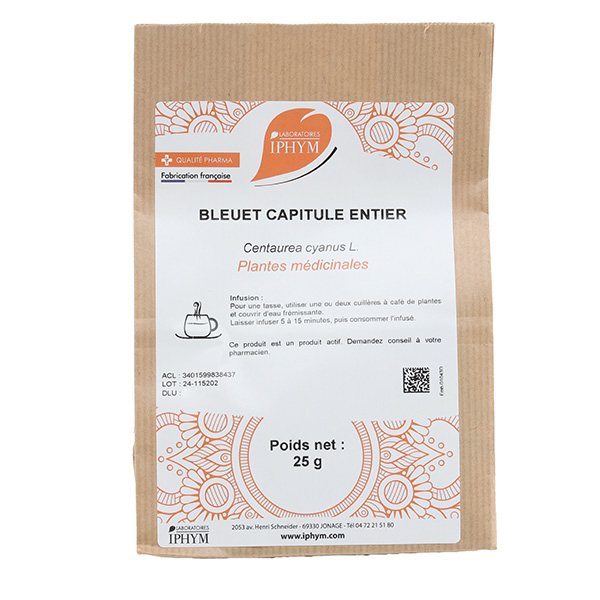 Infusion Bleuet Iphym Capitule Entier