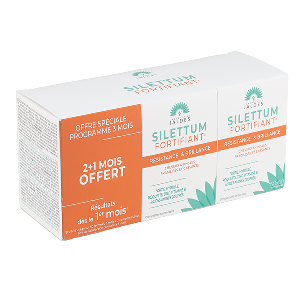 Comprimés Silettum Fortifiant Cheveux et ongles