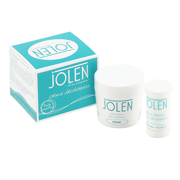 Crème décolorante duvet foncé et poils superflus Jolen