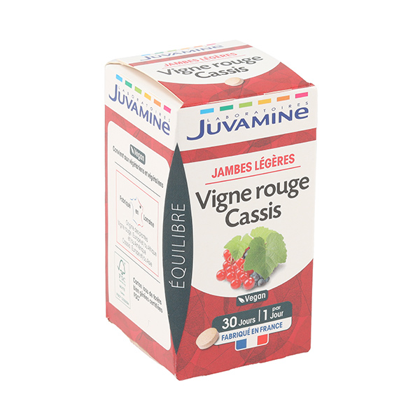 Juvamine Vigne rouge et Cassis