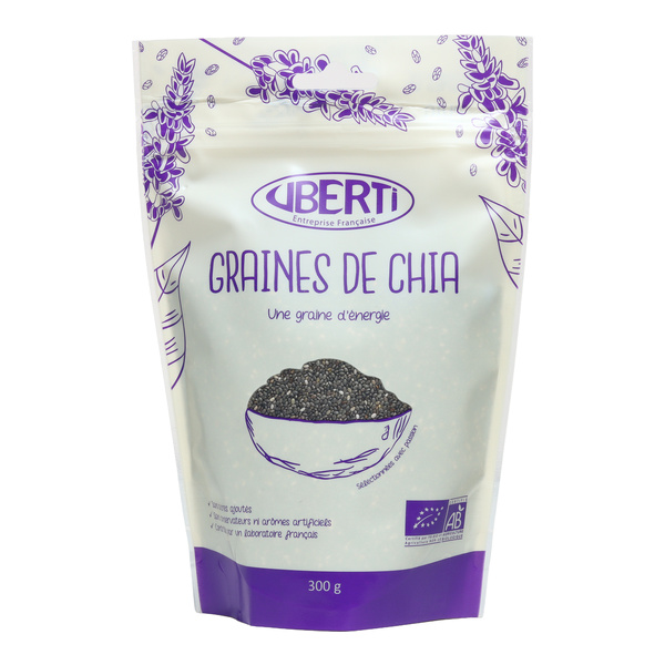 Uberti graines de Chia bio riches en protéines
