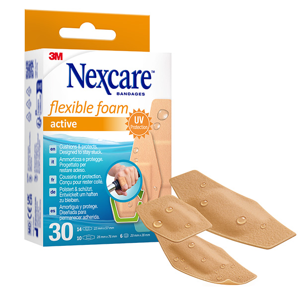Nexcare Pansements Active Flexible