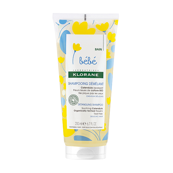 Shampooing Klorane Bébé démêlant doux