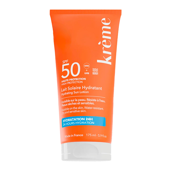 Krème lait solaire hydratant SPF 50 haute protection