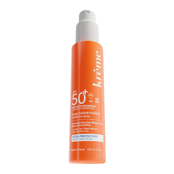Kreme Spray solaire SPF 50+ texture fine