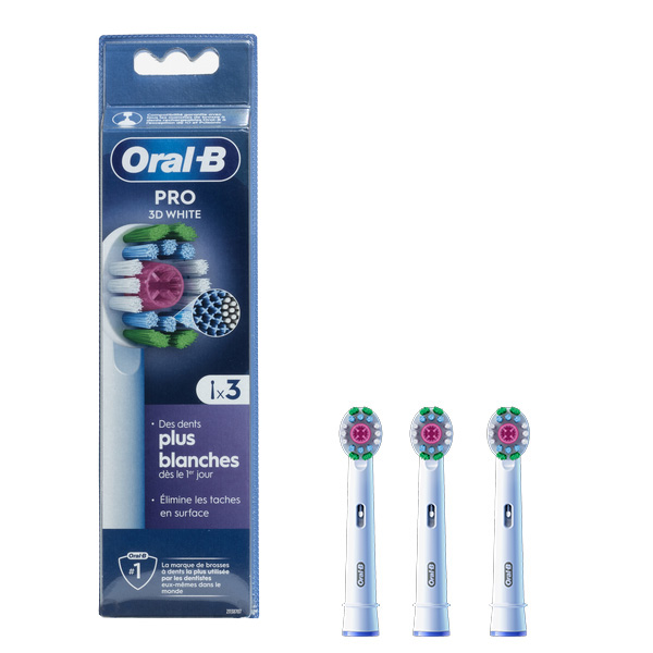 Oral B Pro 3D White brossettes
