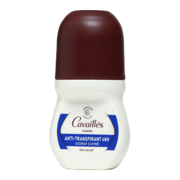 Cavaillès Homme déodorant 48h anti transpirant Cédrat cuivré