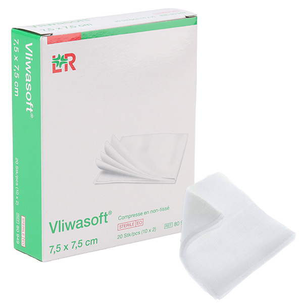 Compresses non tissées stériles Lohmann Vliwasoft
