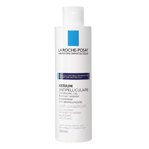 Kerium La Roche Posay shampooing gel antipelliculaire