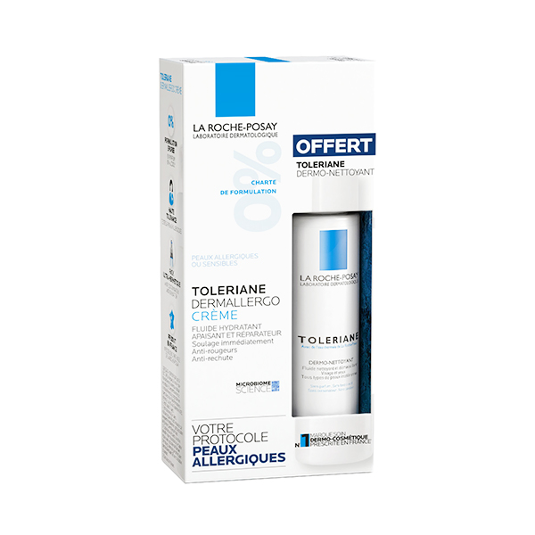 Toleriane La Roche Posay Dermallergo Crème anti-rougeurs pour peaux sensibles et allergiques