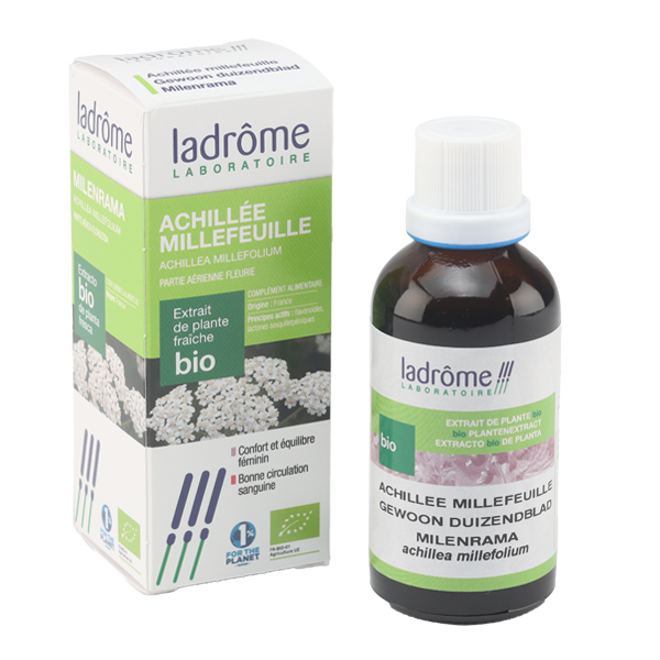 Ladrome Bio extrait de plante fraîche Achillee millefeuille