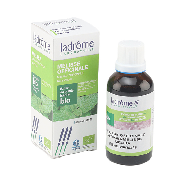 Ladrome Bio extrait de plante fraîche Melisse officinale