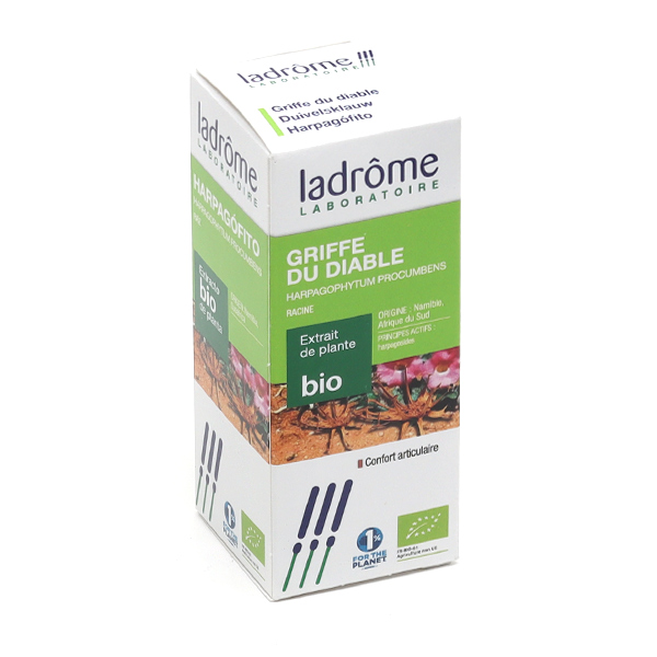 Ladrome Griffe du diable extrait de plante fraîche Bio