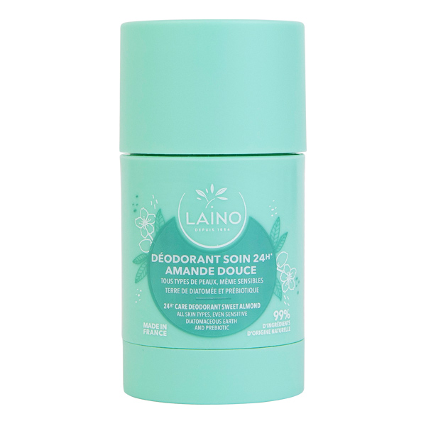 Laino Déodorant Soin 24h Amande douce Stick