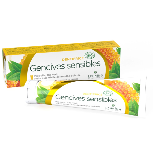 Lehning dentifrice pour gencives sensibles bio