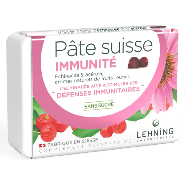 Pâte suisse Défenses immunitaires Lehning