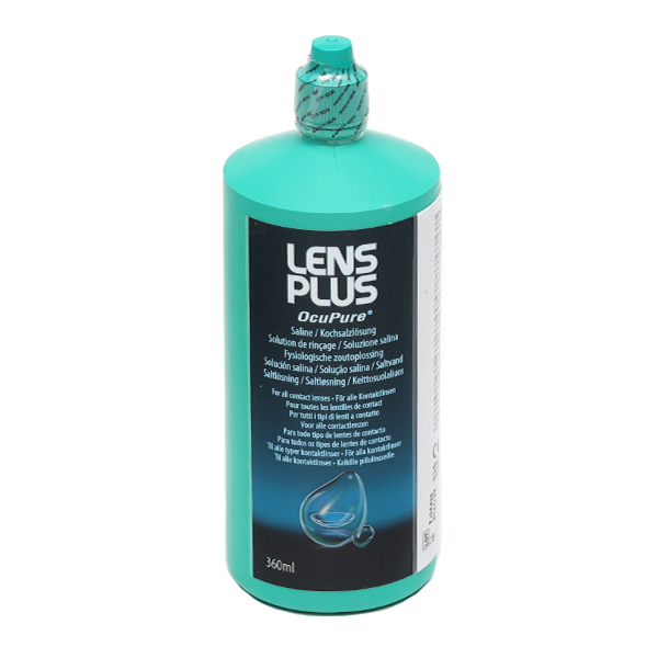 Produit lentilles Lens Plus solution de rinçage