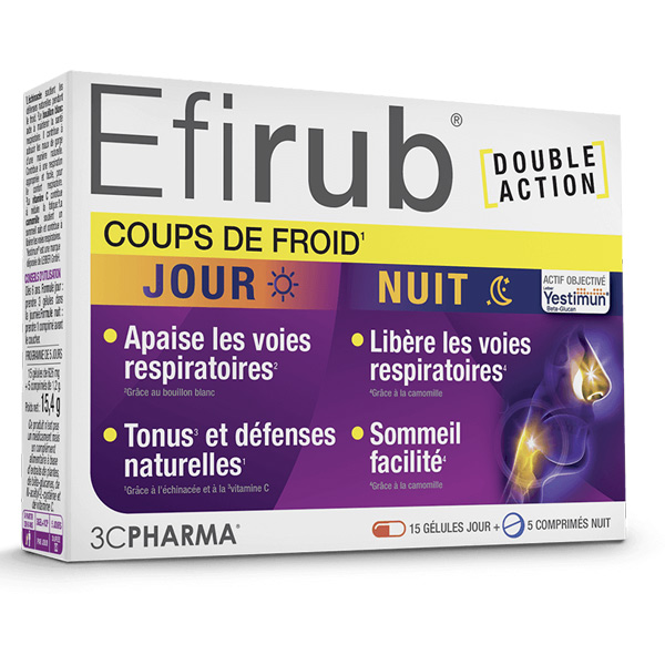 Les 3 chênes Efirub Jour Nuit Coups de froid