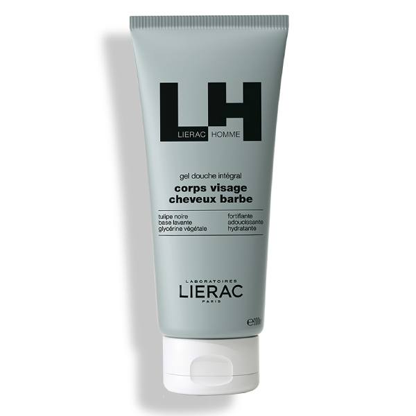 Lierac Homme Gel douche intégral visage corps barbe cheveux
