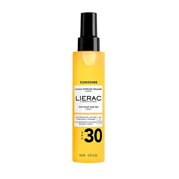 Huile solaire corps Sunissime Lierac SPF 30