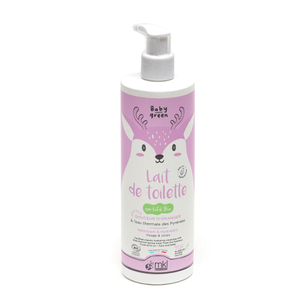 Baby Green MKL Lait de Toilette bio