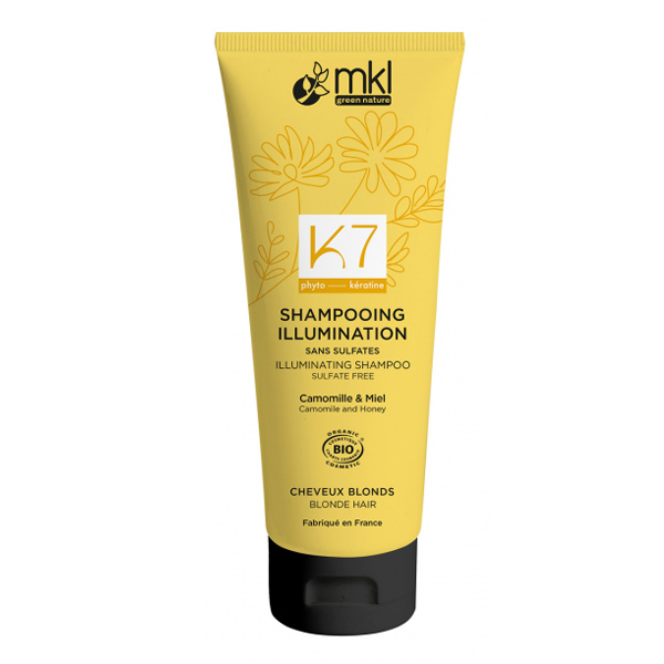 Shampooing Illumination Cheveux blonds bio MKL