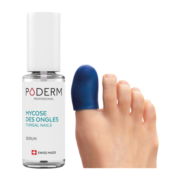 Poderm traitement intensif nuit mycose des ongles