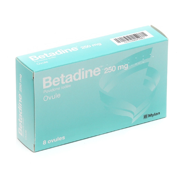 Betadine ovule pour infection gynécologique