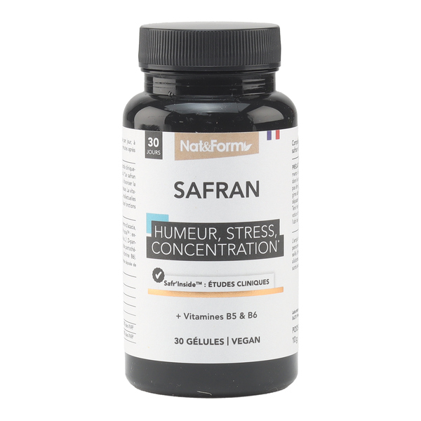 Nat et Form Safran gélules Humeur et stress