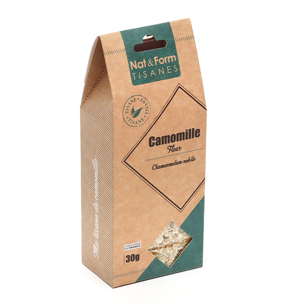 Tisane biologique Nat et Form Fleurs de Camomille
