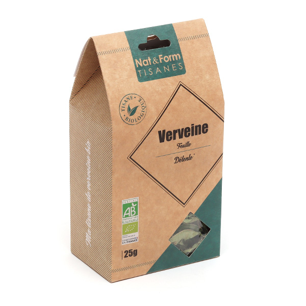 Tisane Nat et Form bio Feuilles de verveine
