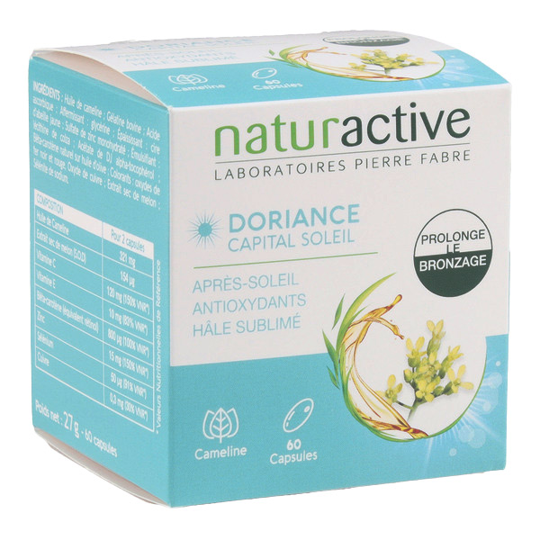 Naturactive Doriance Capital Soleil teint halé