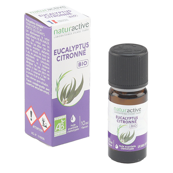 Naturactive Eucalyptus citronné Bio huile essentielle