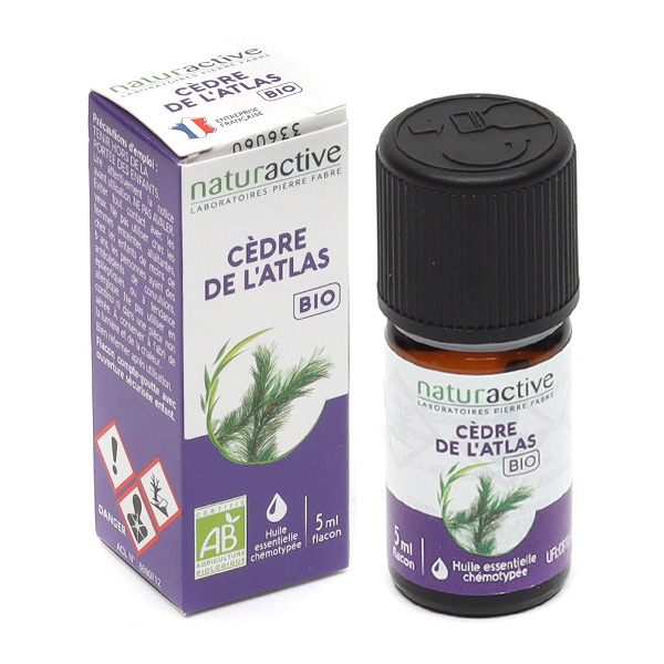 Naturactive Cèdre de l'Atlas Bio huile essentielle