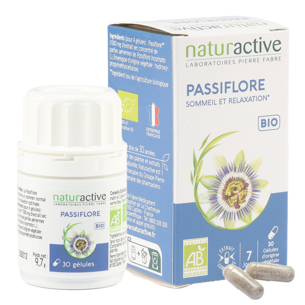 Naturactive Passiflore Bio pour favoriser le sommeil