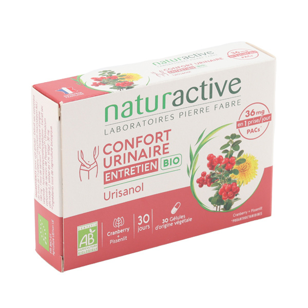 Gélules Naturactive Confort Urinaire Entretien Urisanol