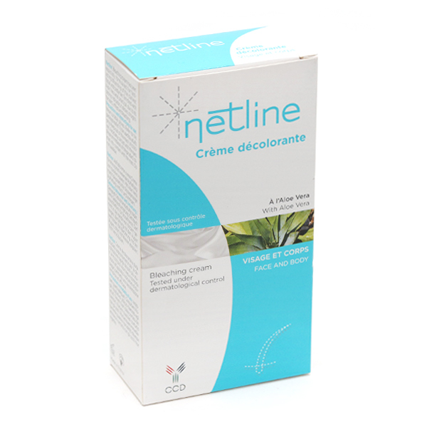Netline coffret crème décolorante hyperpilosité