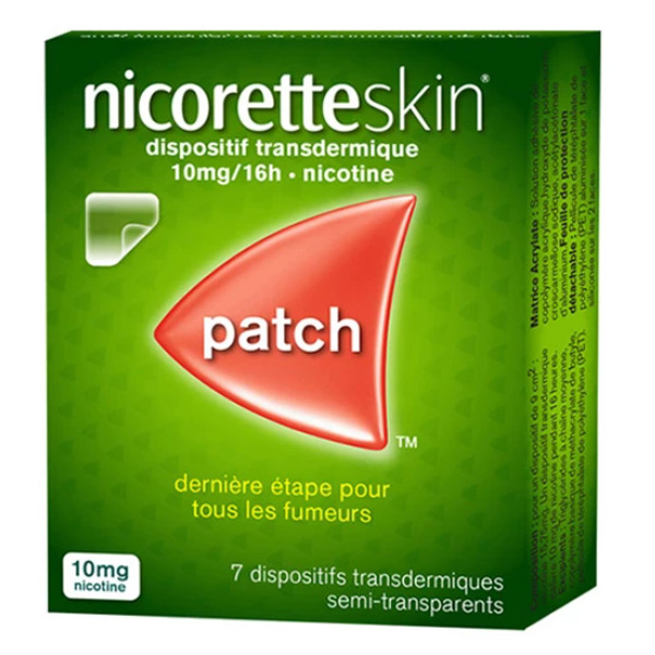 NicoretteSkin 10 mg/16 h patchs