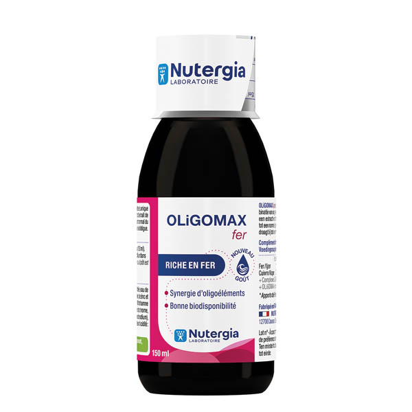 Nutergia Oligomax Fer solution buvable