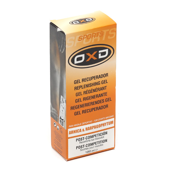 Gel régénérant Arnica Harpagophytum récupération sportive OXD