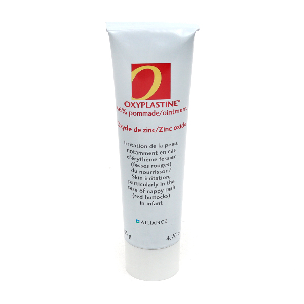 Oxyplastine pommade érythème fessier