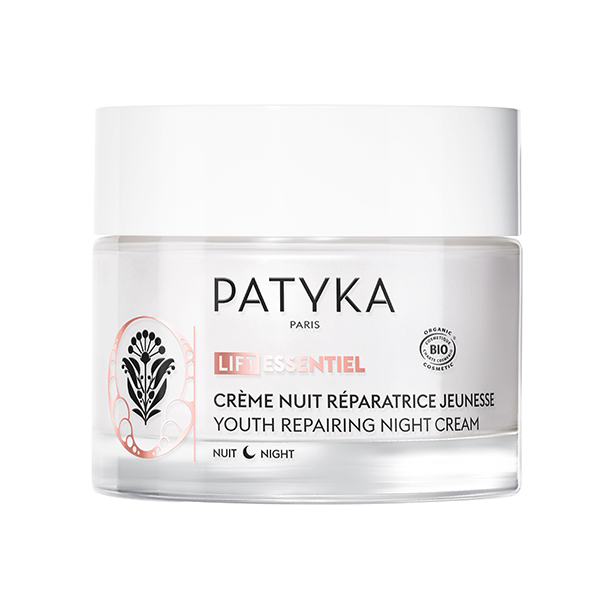 Patyka crème nuit réparatrice jeunesse bio anti âge