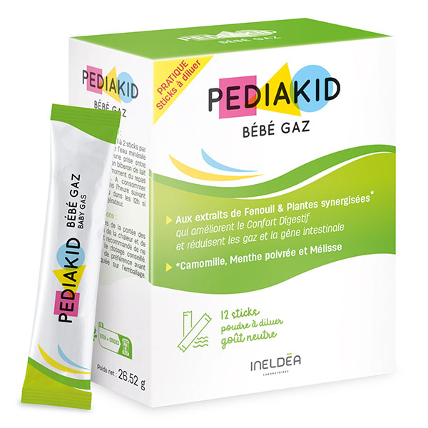 Pediakid Bébé Gaz sticks pour digestion