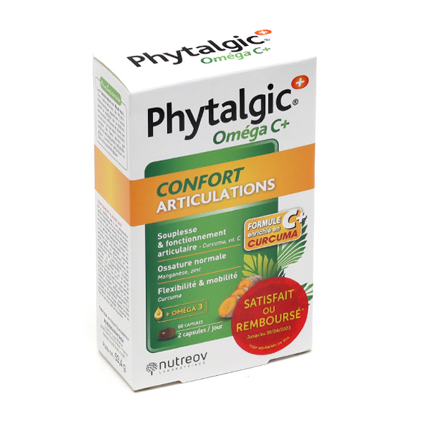 Capsules Oméga C+ Phytalgic+ articulations