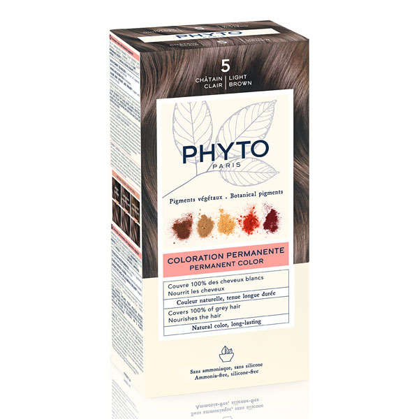 Phyto Coloration permanente châtain clair 5