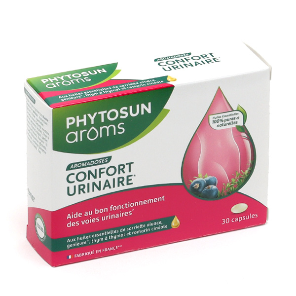 Capsules Phytosun Arôms Aromadoses Confort Urinaire