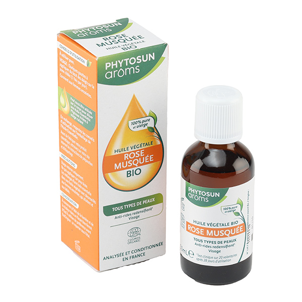 Rose musquée Phytosun Arôms huile végétale bio
