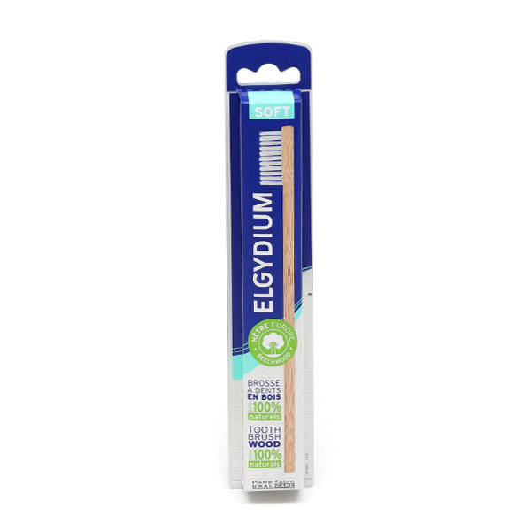 Elgydium Brosse à dents bois souple
